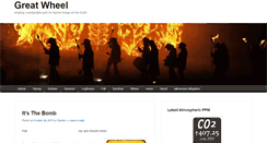 Desktop Screenshot of ancientrailsgreatwheel.com
